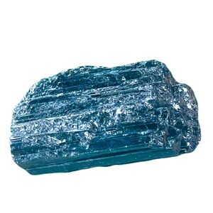 New Black Tourmaline Natural Crystal Free Form  Delicate Stone 34.5g